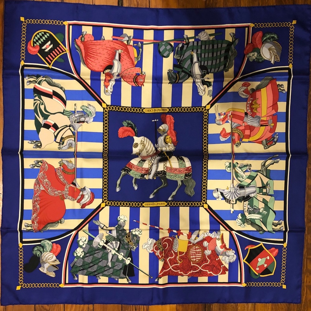 Vintage Hermes 90 cm scarf